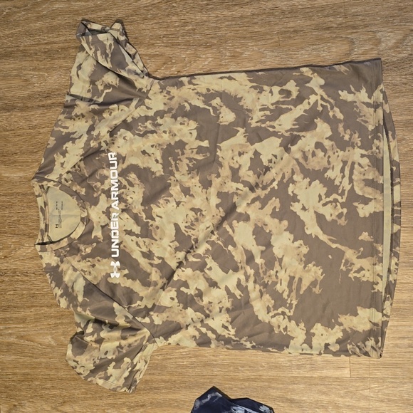 Mens Under Armour UA Tech ABC Camo Shirt. - Picture 4 of 6